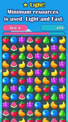 FruitPop Lite - Classical 3-Ma - Screenshot 4