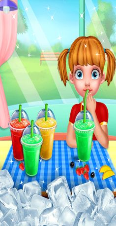 Icy Slushy Maker Cooking Game - Screenshot 3