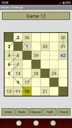 Hidoku Challenge - Screenshot 4
