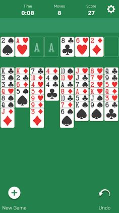 FreeCell by Staple Games - Screenshot 2
