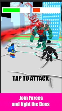 Superhero Fight Green Hero Run - Screenshot 4