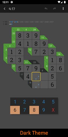 Kakuro Game - Cross Sums - Screenshot 4