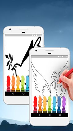 Birds Colouring Book - Screenshot 2