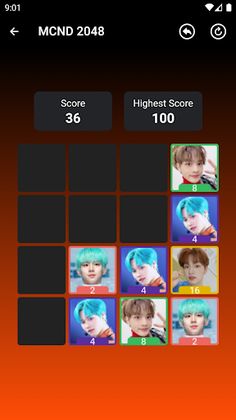 MCND 2048 Game - Screenshot 3