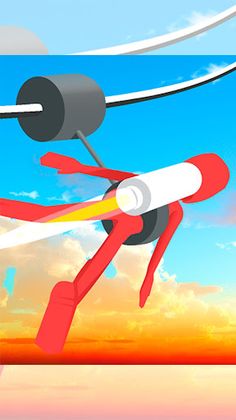Jetpack Ride Hero-Zipline Race - Screenshot 2