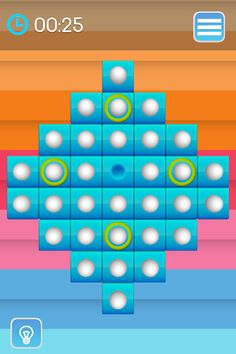 Peg Solitaire Ultra-MarbleJump - Screenshot 4