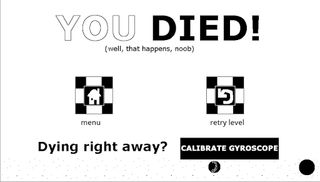 Black n' White Teeter - Screenshot 3