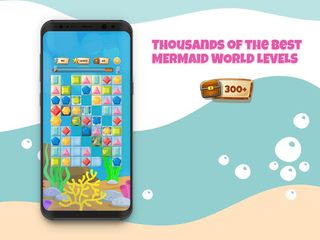 Mermaid World match-3 - Screenshot 3