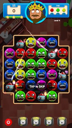 POP Germs: Match 3 Game - Screenshot 3