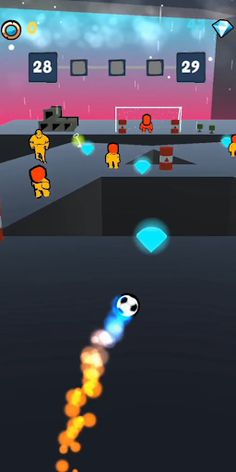 Sky Soccer 3d - Screenshot 2