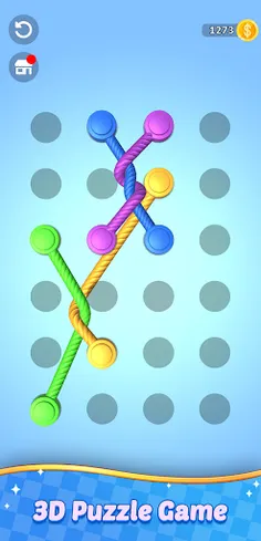 Untangle 3D : Untie all knots - Screenshot 2