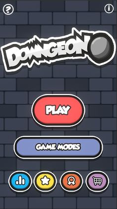 Downgeon: Falling Ball Game - Screenshot 1