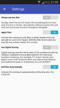 Shut The Box Premium - Screenshot 4
