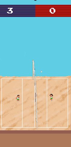 Pixel Spike Volleyball - Screenshot 2