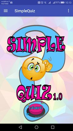 SimpleQuiz 1.0 - Screenshot 1