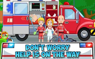 My Town : Fire station Rescue - Screenshot 2