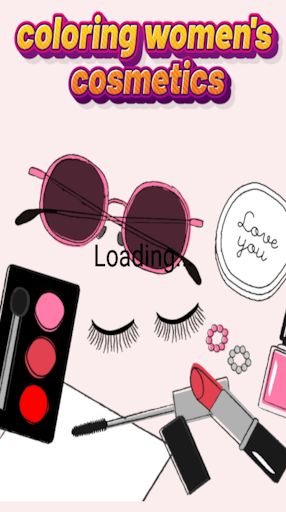 coloring MakeUp women - Screenshot 2