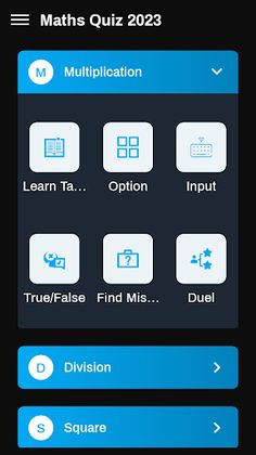 Maths Quiz 2023 - Screenshot 1