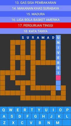 TTS Cerdas - Teka teki silang  - Screenshot 4