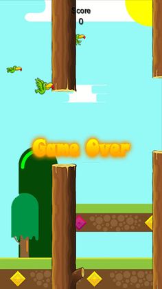 Flying Bird volar - Screenshot 2