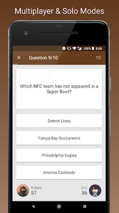Fan Quiz for NFL - Screenshot 2