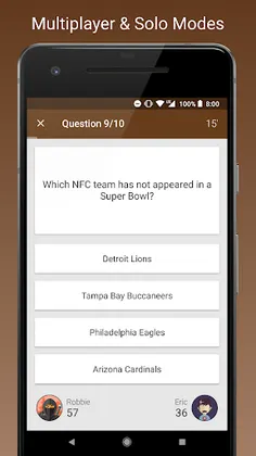 Fan Quiz for NFL - Screenshot 2