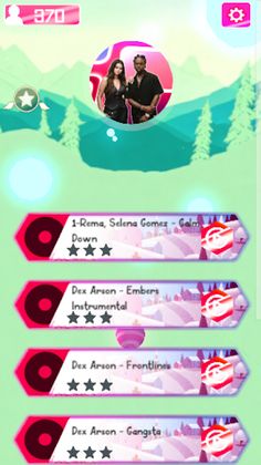 Calm Down - Rema tiles hop - Screenshot 1