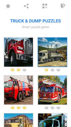 Jigsaw Truck Mosaic Puzzles - Screenshot 1