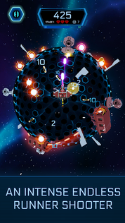 Galaxy Swirl: Action Runner - Screenshot 1