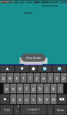 Spanish typing practice - Acid - Screenshot 4