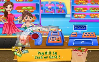 Supermarket Kids Shopping - Screenshot 3
