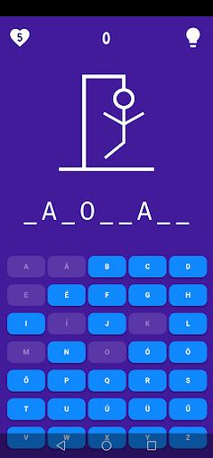 Akasztófa - Screenshot 3