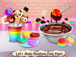 Rainbow Desserts Bakery Party - Screenshot 2