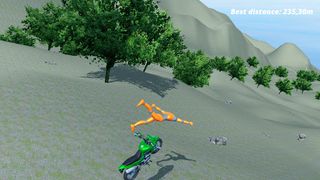 Motorcycle Ragdoll Fall - Screenshot 1