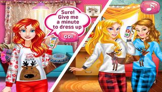 Princess love story dress up a - Screenshot 1