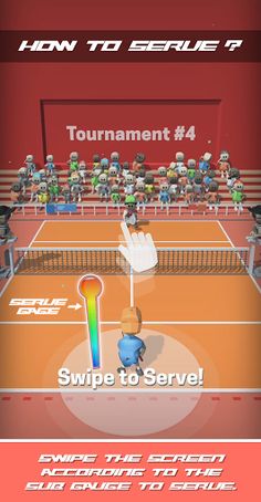 Pocket Tennis Mobile - Screenshot 1
