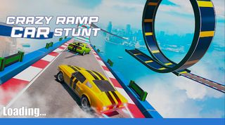 Crazy Ramp Car Stunt - Screenshot 1