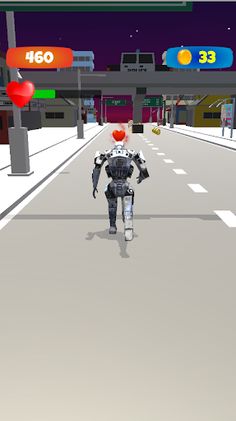 Robot Game Endless Runner - Screenshot 2
