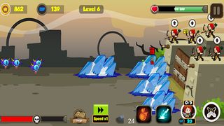 Defense Castle Games Offline - Screenshot 1