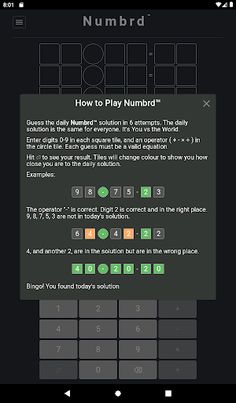 Numbrd - Screenshot 3