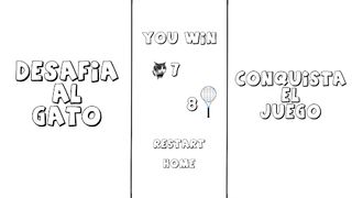 Cat Brick Tennis Game - Screenshot 3