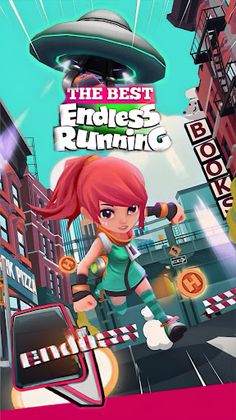 Girl Rush:Endless Running Game - Screenshot 2