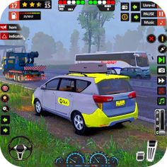 Crazy Taxi Car Game: Taxi Sim - Screenshot 1