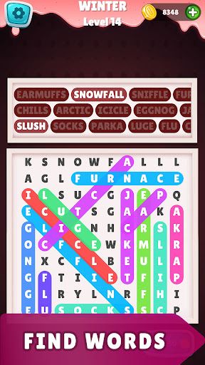Word Search: Matching Puzzle - Screenshot 2