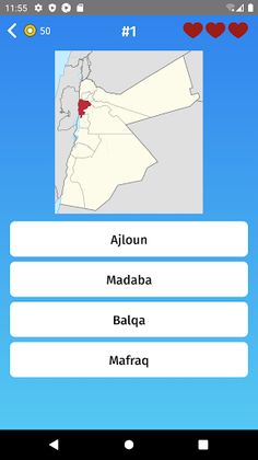 Jordan: Regions & Provinces Ma - Screenshot 2