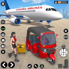 TukTuk Auto Rickshaw Taxi Game - Screenshot 1