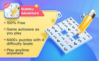 Sudoku Adventure - Train your  - Screenshot 1