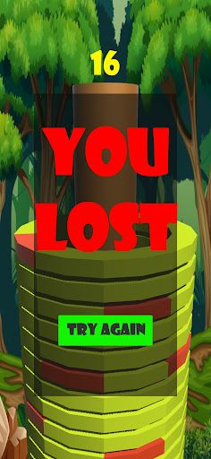 Helix Stack Jump: Jungle Mouse - Screenshot 1