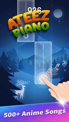 ATEEZ 에이티즈  Piano Tiles - Screenshot 4