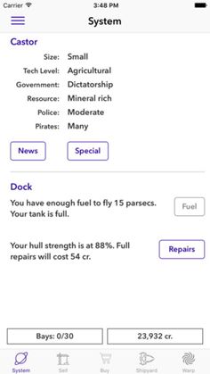 Space Trader 2018 - Screenshot 4